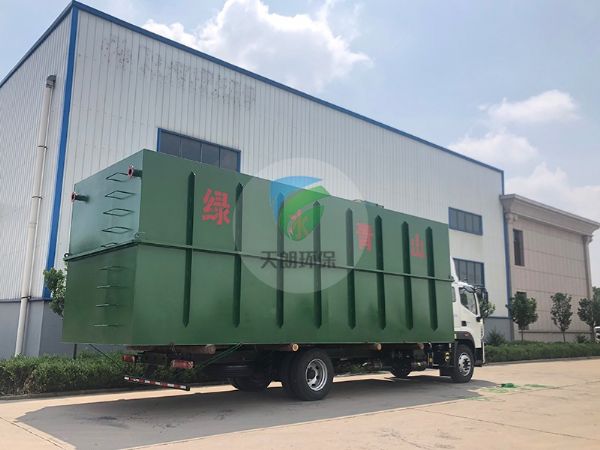 美麗鄉(xiāng)村，綠水青山，發(fā)往重慶污水處理設備。